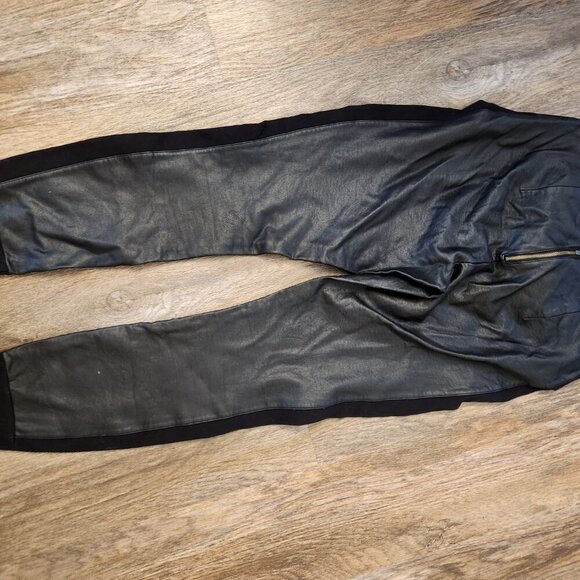 J. Crew The GiGi Pant Faux Leather Gigi fitted Size 4 - Picture 5 of 5
